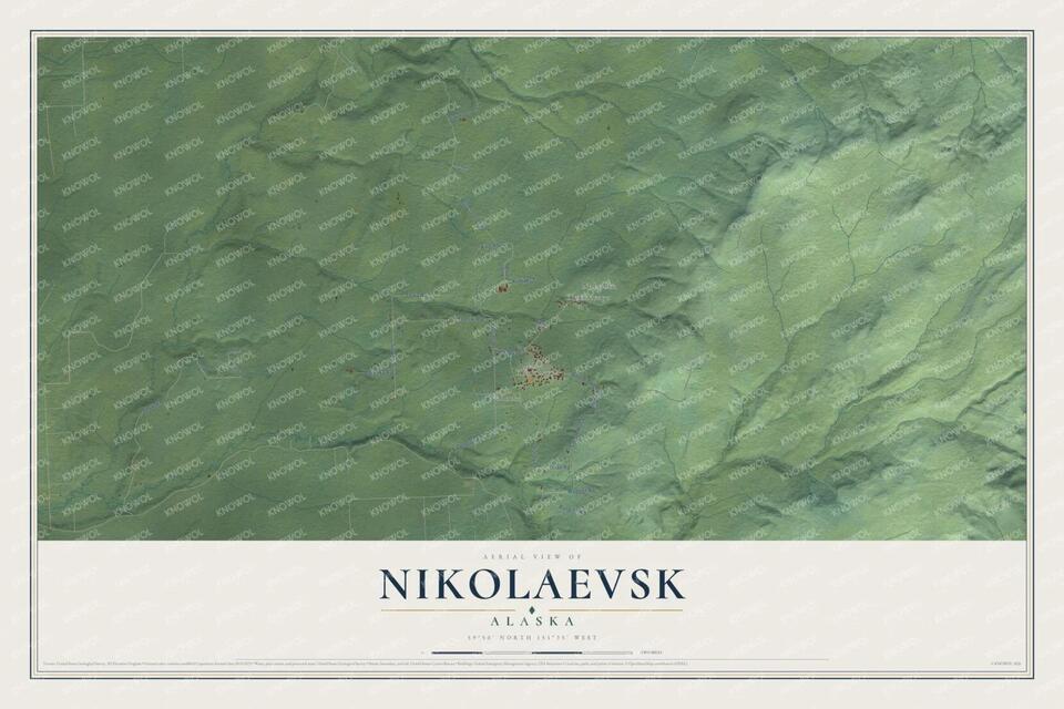 Detailed Map of Nikolaevsk, Alaska - NewsBreak