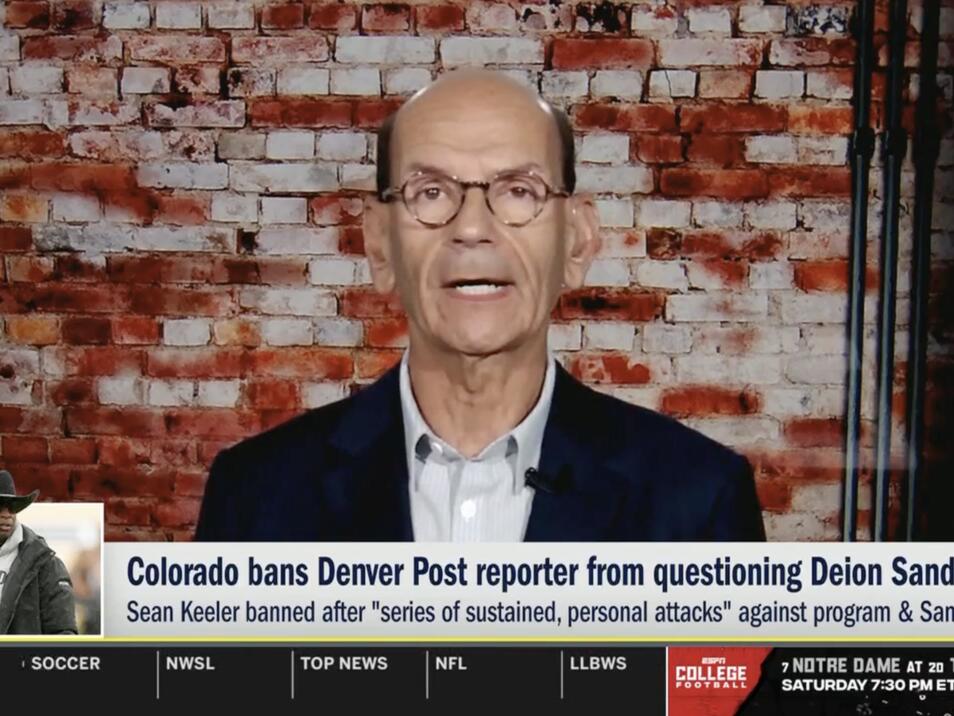 ‘Disgraceful!’ Deion Sanders Gets Absolutely Clobbered By ESPN’s Paul