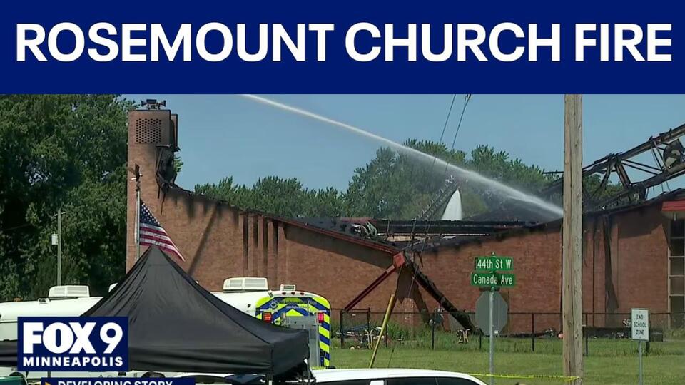 Rosemount church suffers extensive damage in fire, investigation ...