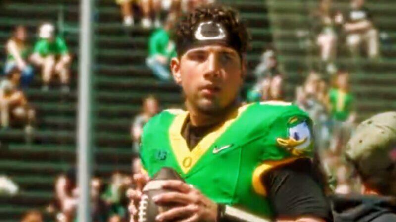 Video Of Oregon QB Dylan Raiola Looking “Extremely Overweight” At ...