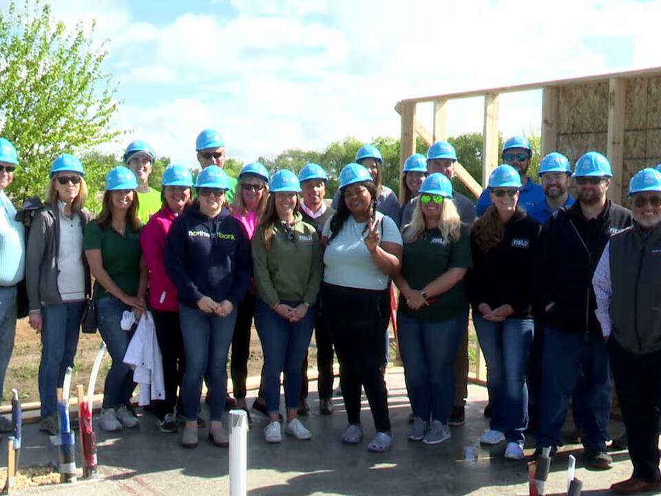 Volunteers begin building Habitat for Humanity home for Rockford woman