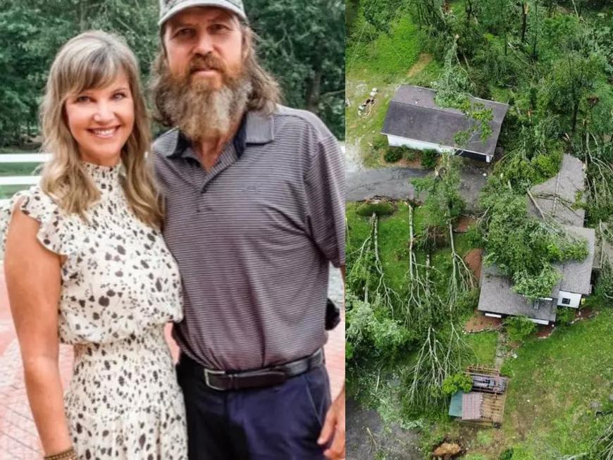 ‘Duck Dynasty’ Stars Jase + Missy Robertson’s Tennessee Home Struck by