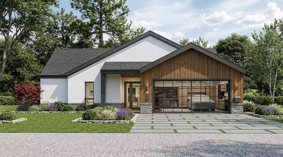 Woosehill Lane 2-Bedroom Ranch House Plan with Open-Concept Living (1,783 Sq. Ft. Floor Plan)