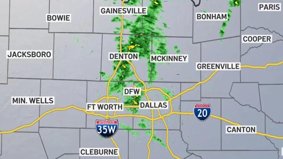 Severe storms move out of North Texas - NewsBreak