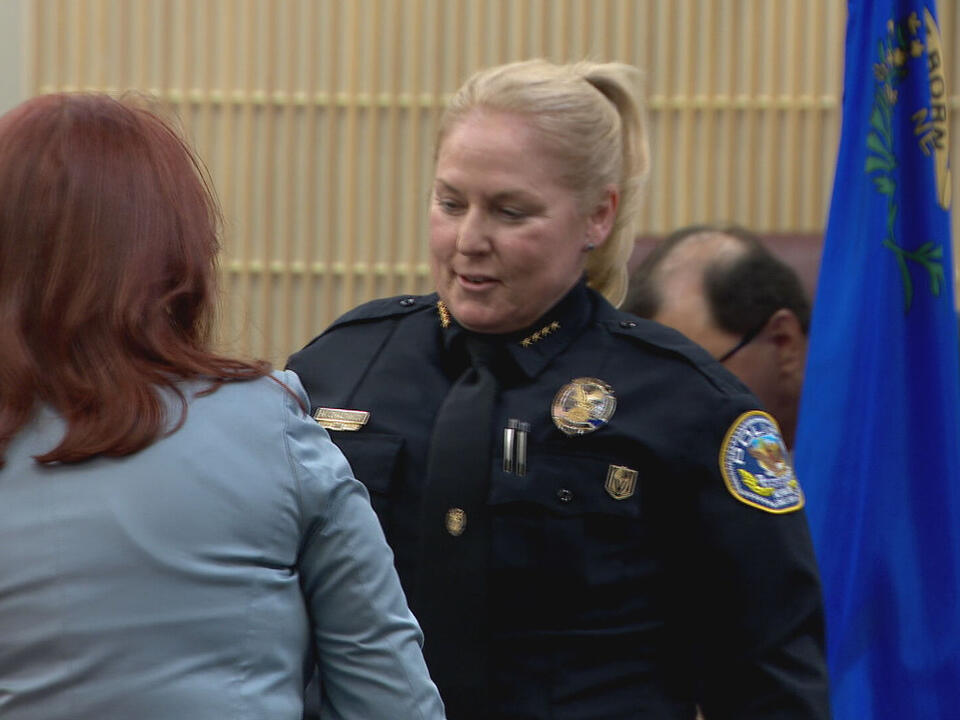 Henderson Police Chief Hollie Chadwick takes Oath of Office
