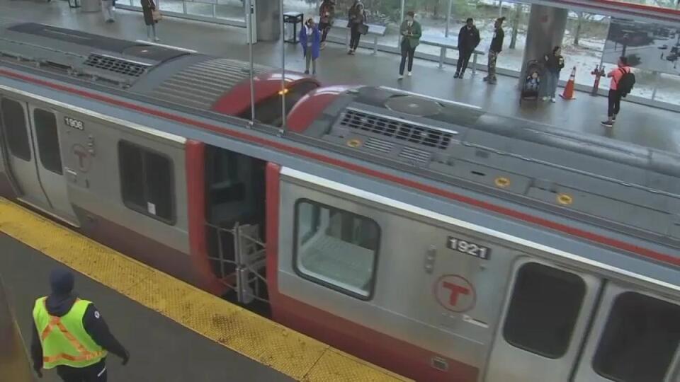 Woman hit by MBTA Red Line train - NewsBreak