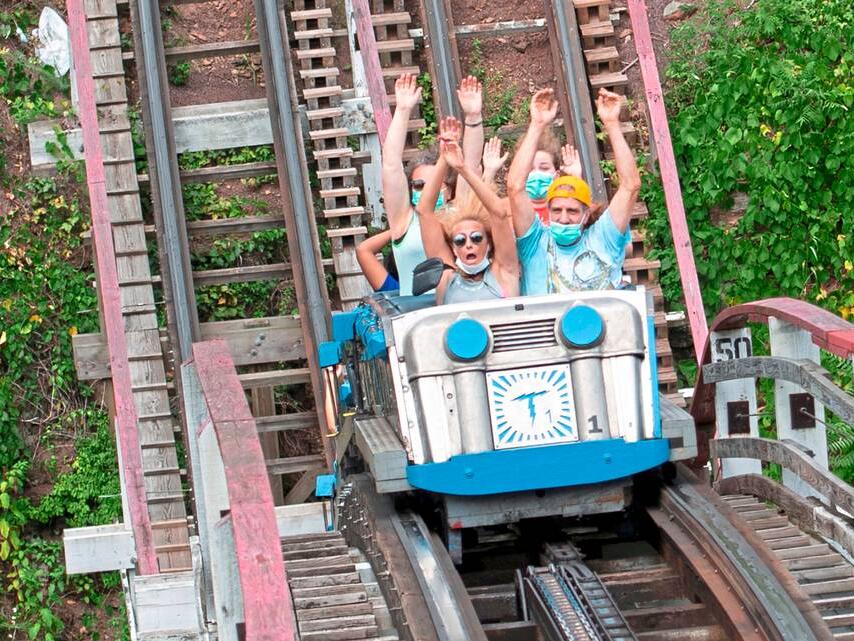 ‘That extra whip’ Kennywood’s Thunderbolt roller coaster celebrates a century of thrills