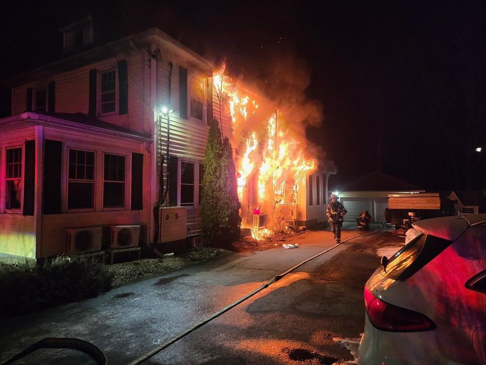 Firefighters Battle Structure Fire In Rhinebeck Without Injuries ...