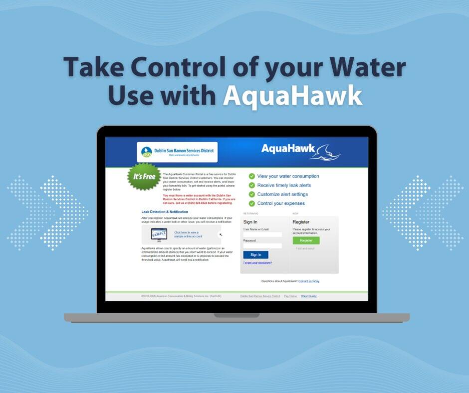 DSRSD offers AquaHawk water tracking portal - NewsBreak