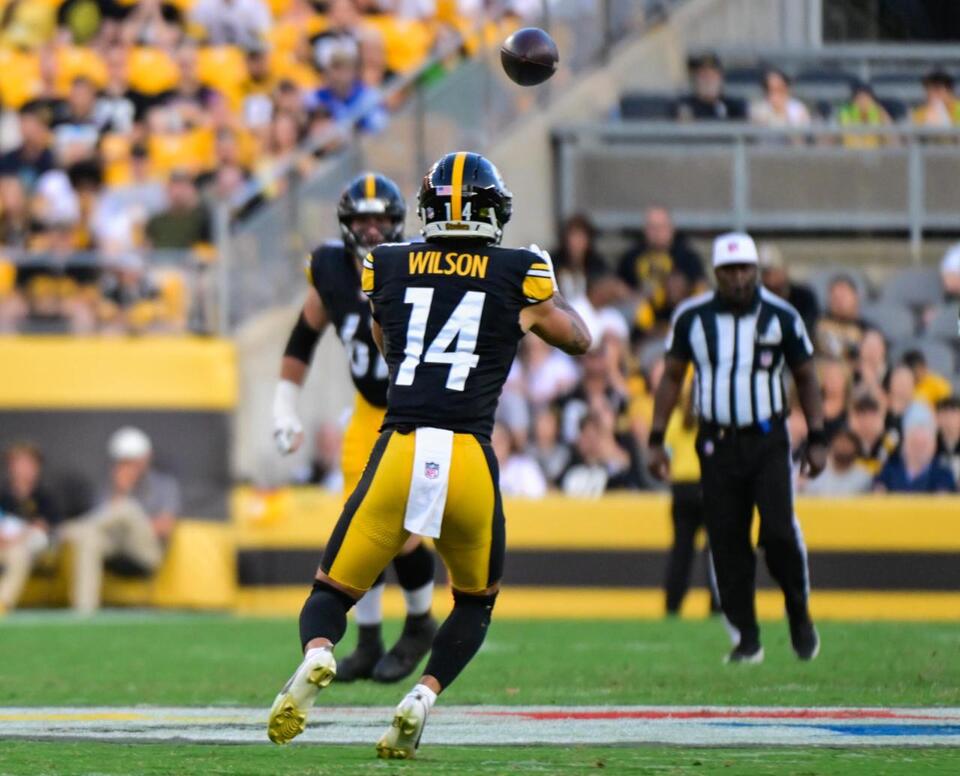 Steelers’ Roman Wilson Had Left Hand Heavily Wrapped - NewsBreak