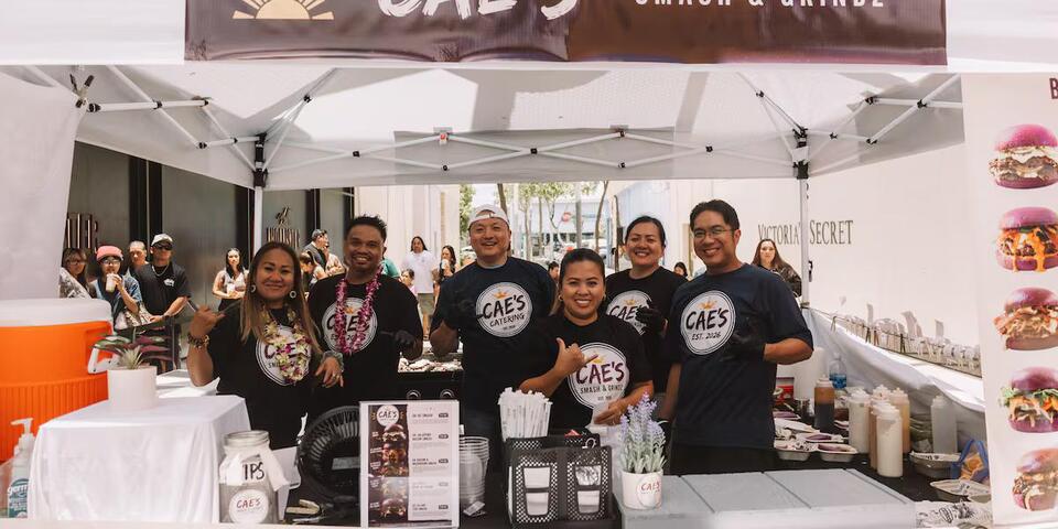 What's cooking: Local family business debuts Hawaii's first-ever ube smash burgers