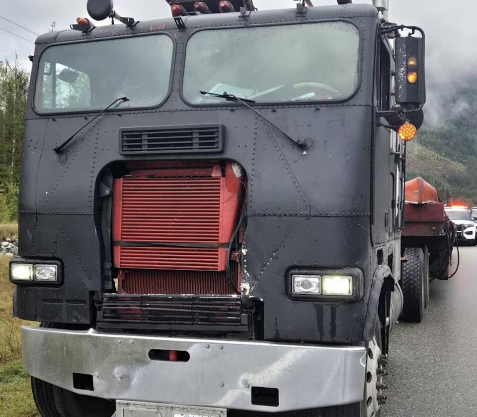 Truck driver ticketed after officer finds bad brakes, ‘cab held ...