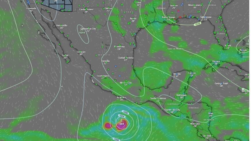 East Pacific Basin Getting Active: First Tropical Storm Could Develop ...