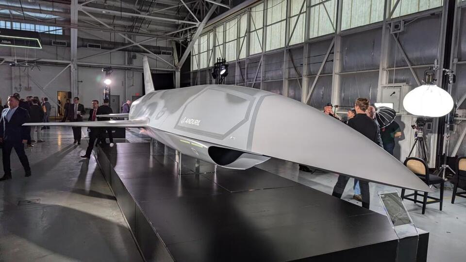 Anduril's first Ohio-made Fury drone rolls off the line