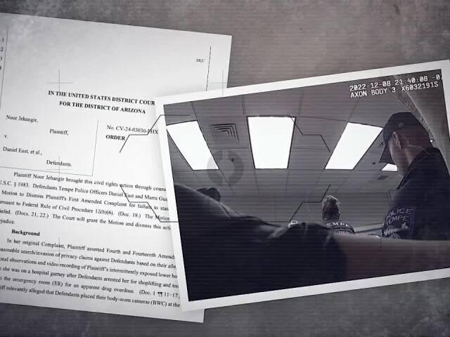 Lawsuit: Tempe police recorded mostly naked, handcuffed woman in ...