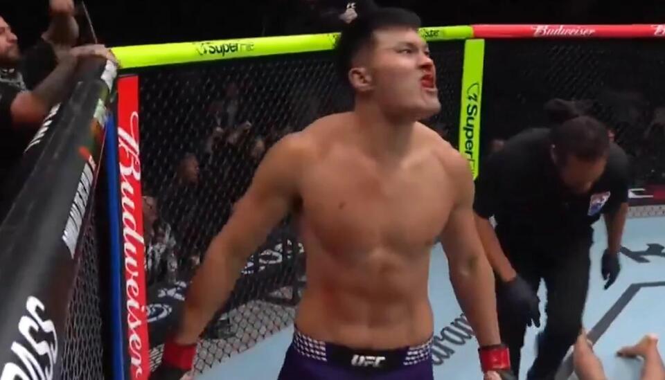 Kickboxing Champion Liu Ce Wins UFC Fight Debut by Knockout - NewsBreak