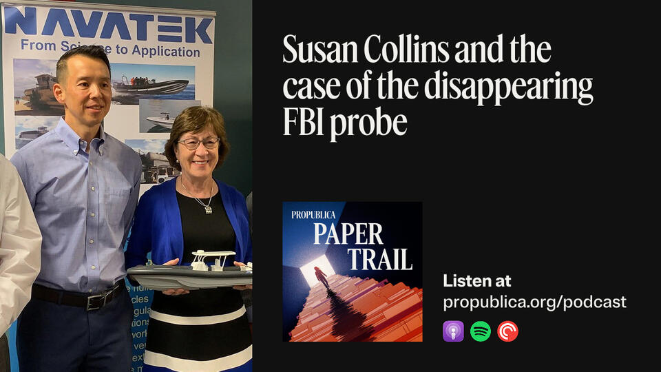 Susan Collins and the Case of the Disappearing FBI Probe - NewsBreak