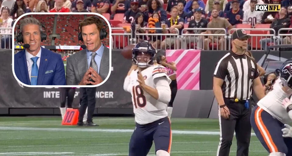 Tom Brady makes wild comment on Fox broadcast