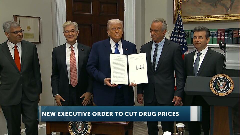 Trump signs executive order seeking to lower US drug costs by ...