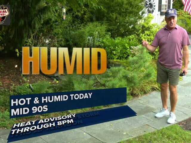 Heat Advisory in effect Tuesday