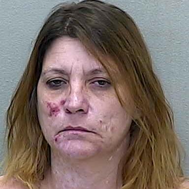 Nude woman flees through open field after cops try to arrest her
