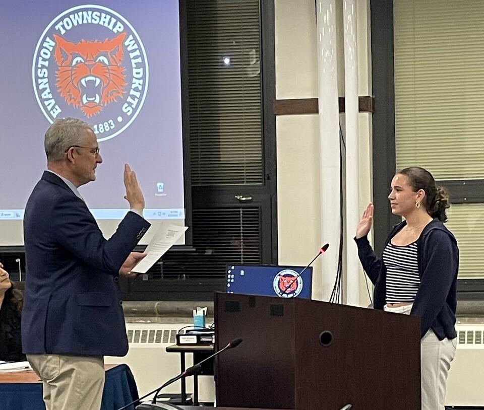 ETHS board reinstates top officers, recognizes new student ...