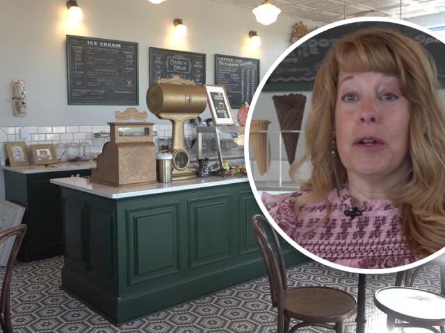 Paris coffee shop featured in Great American Family Christmas movie ...