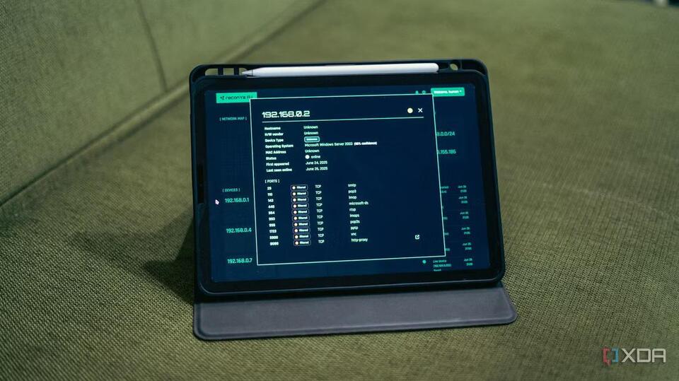 I used this self-hosted tool to scan my network, and it's surprisingly ...