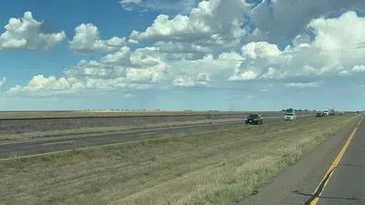 Check this out! Pair of dust devils spotted near Claude