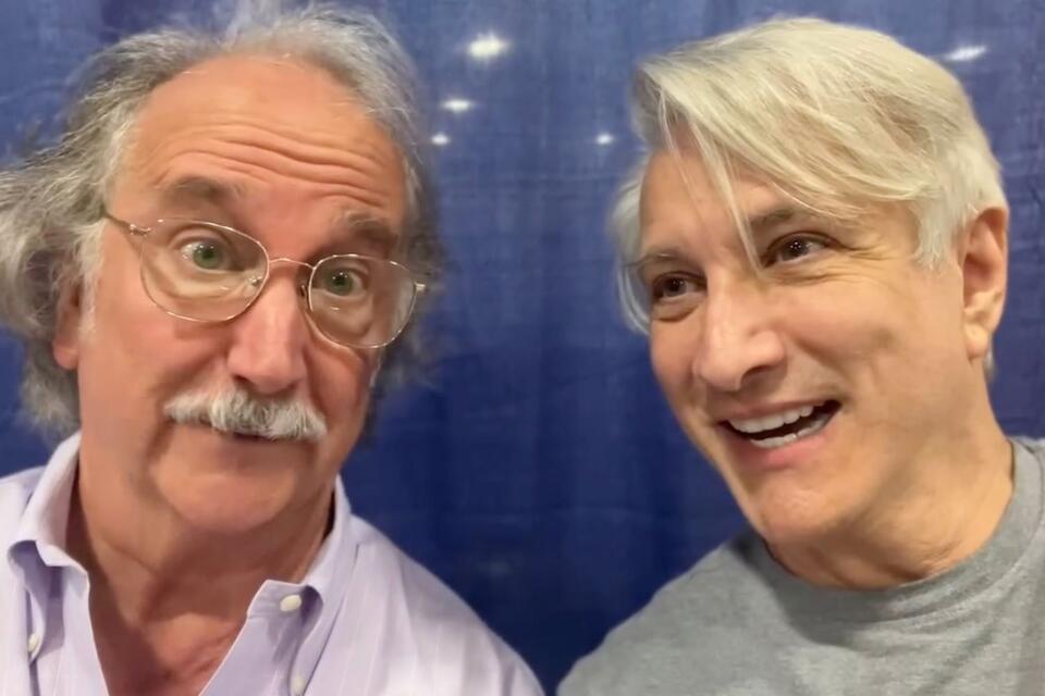 Perfect Strangers stars Bronson Pinchot and Mark Linn-Baker get into ...