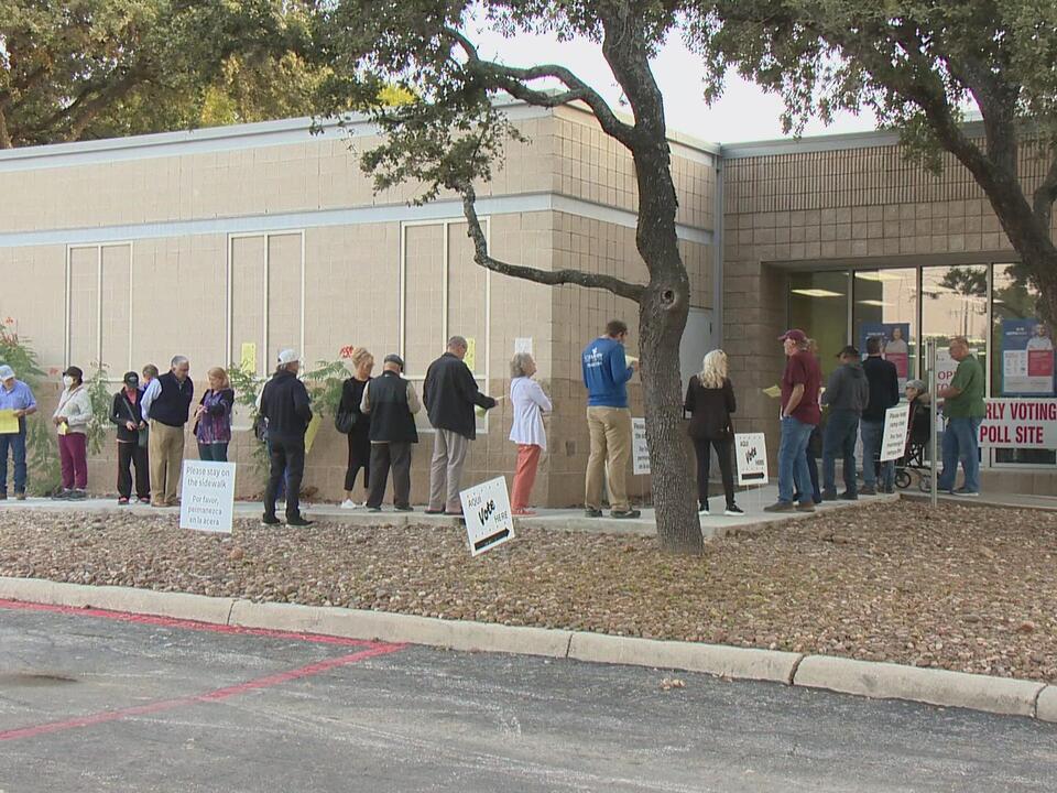 Early voting polls open for November general elections in San Antonio