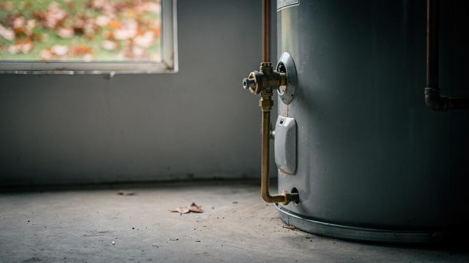 The relief valve on your water heater can drip because pressure is too high, not just because the valve is faulty.