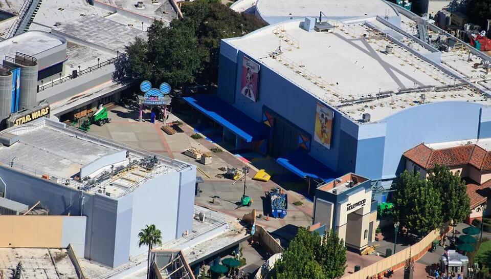 New Aerial Photos Show Demolition Progress of Animation Courtyard at ...