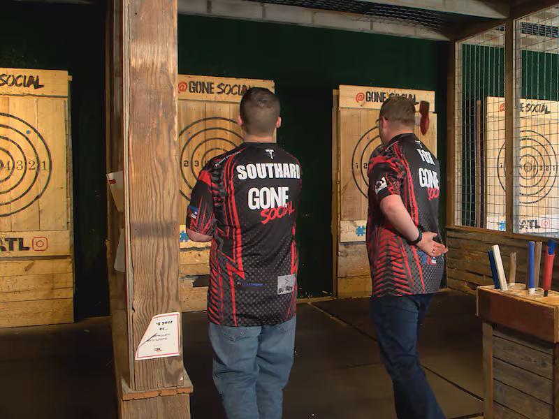 4 locals will compete against the best axe throwers in the world