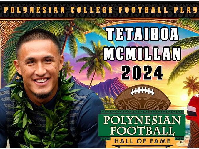 Arizona receiver Tetairoa McMillan named 2024 Polynesian College