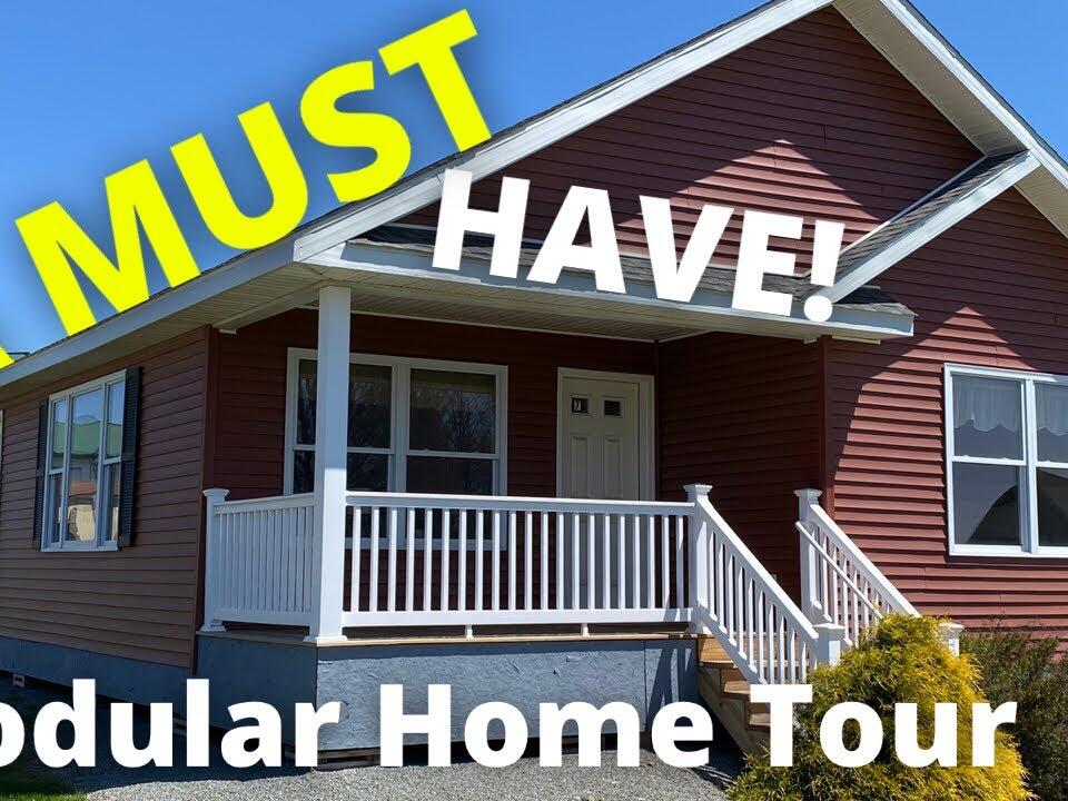 Step Inside A Uniquely Designed 1544 SQ FT Modular Ranch Home