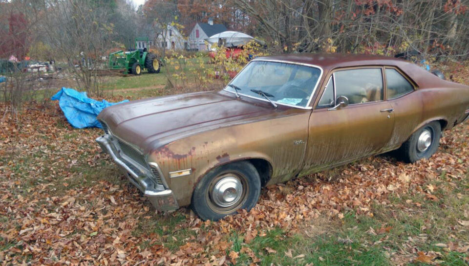 This 1970 Chevy Nova Survived Long-Term Storage — Rust Spots Included ...