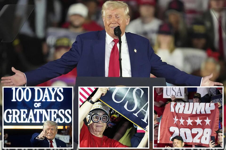 Trump boasts ‘we’re just getting started’ as prez holds Michigan ...