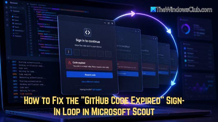 GitHub Code Expired Sign-In Loop in Microsoft Scout [Fix] - NewsBreak