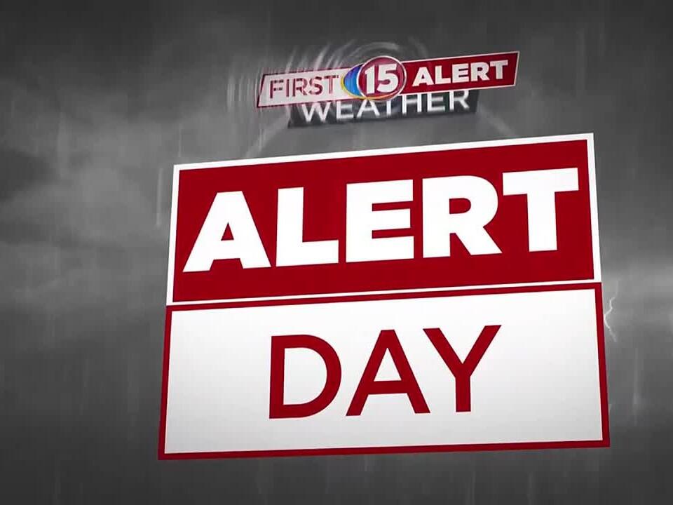 Strong to Severe Thunderstorms Possible Today & Saturday