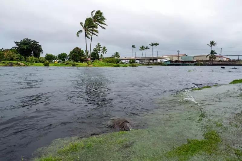 Tropical Storm Lala makes landfall in Hawaii, bringing life-threatening flooding, mudslides