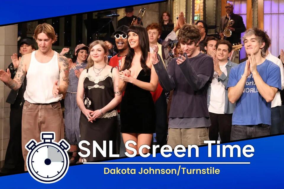 SNL Screen Time Report: Dakota Johnson and Turnstile (S52 E2) - NewsBreak
