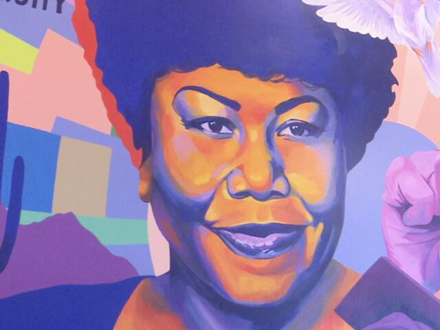 Westside mural honors Tucson civil rights leader Dr. Laura Banks-Reed ...