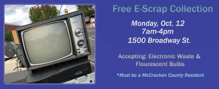 Free E-scrap Drop-Off on Oct. 12 in Paducah - NewsBreak