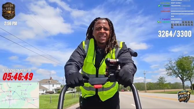 Twitch Streamer Hit by Car Mid-Livestream While Walking Across America ...