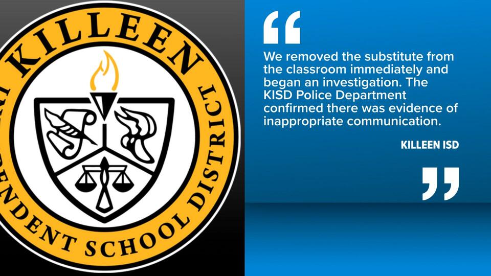 Killeen ISD substitute teacher removed for inappropriate communication ...