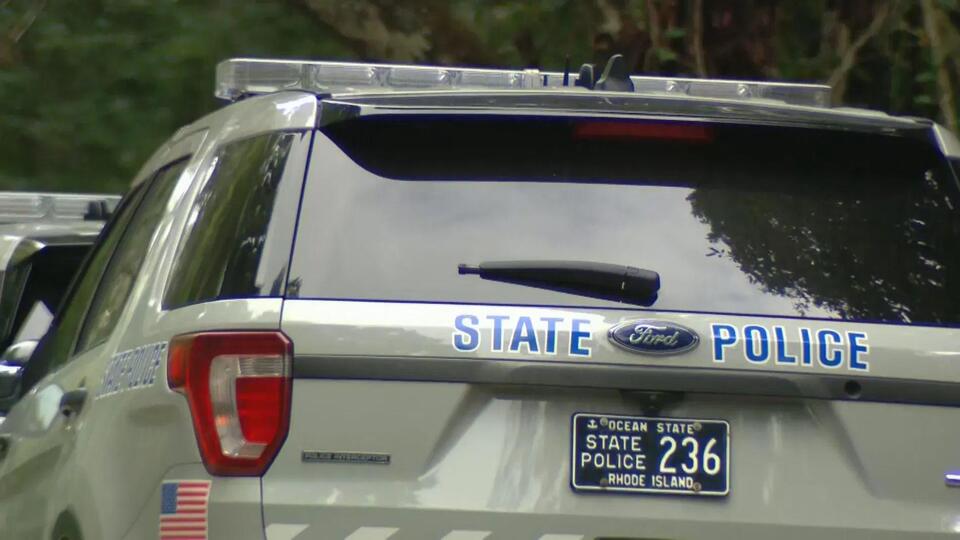RI State Trooper taken to hospital after cruiser struck in East ...