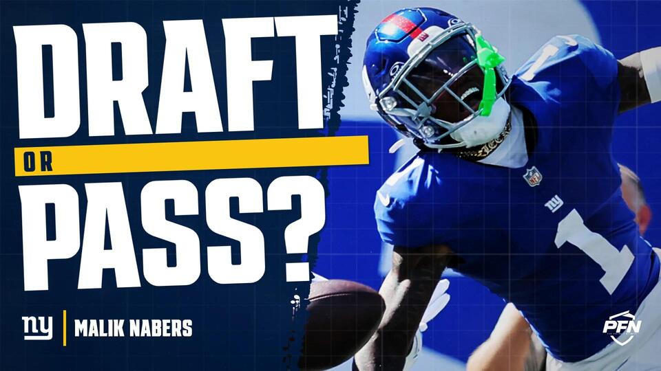 Malik Nabers Fantasy Prediction 2026: A Third-Round Yes, a Second-Round ...