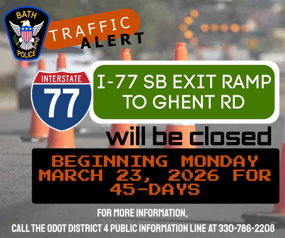 I-77S exit ramp to Ghent Rd closed for 45 days - NewsBreak