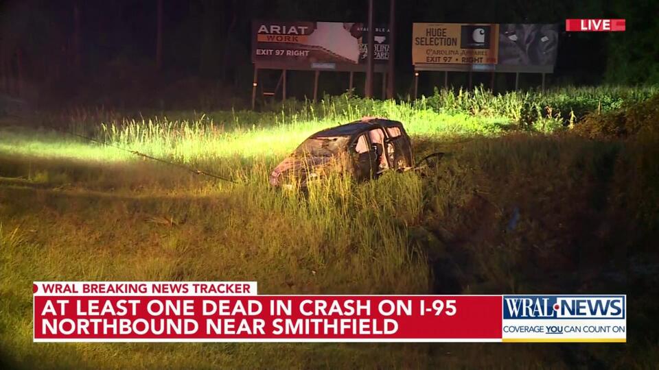 At least one person killed in crash on I-95 North in Johnston County ...
